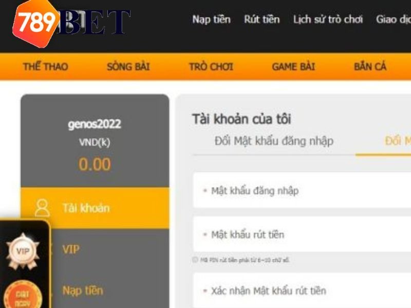 Các bước đăng ký tài khoản 789Bet