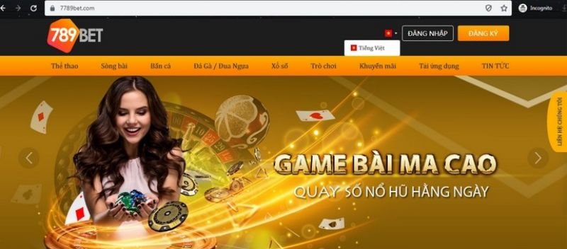 Nạp rút nhanh chóng tại 789BET